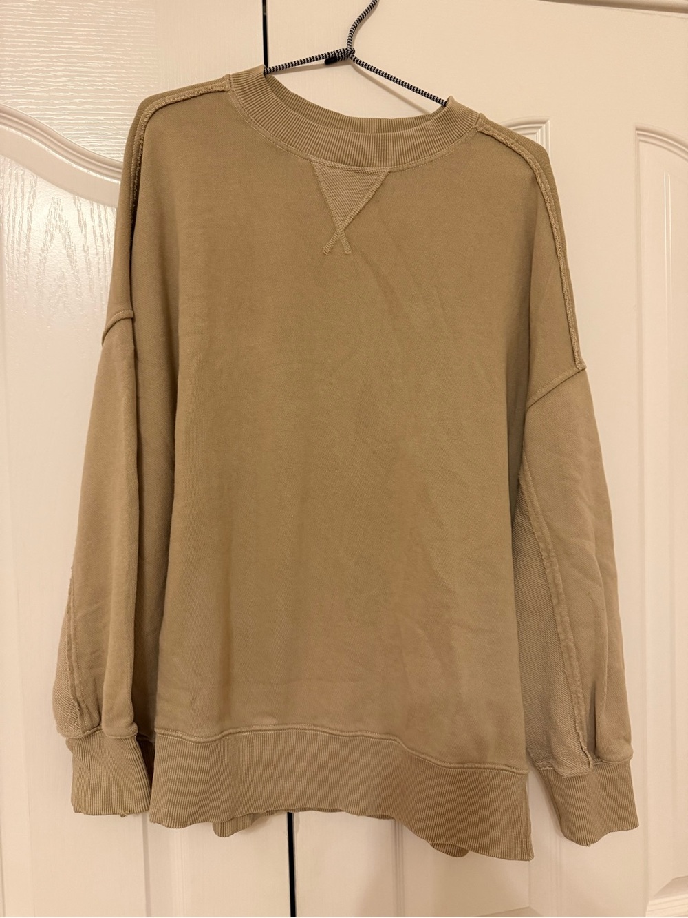 aerie Women's sweater in Tan